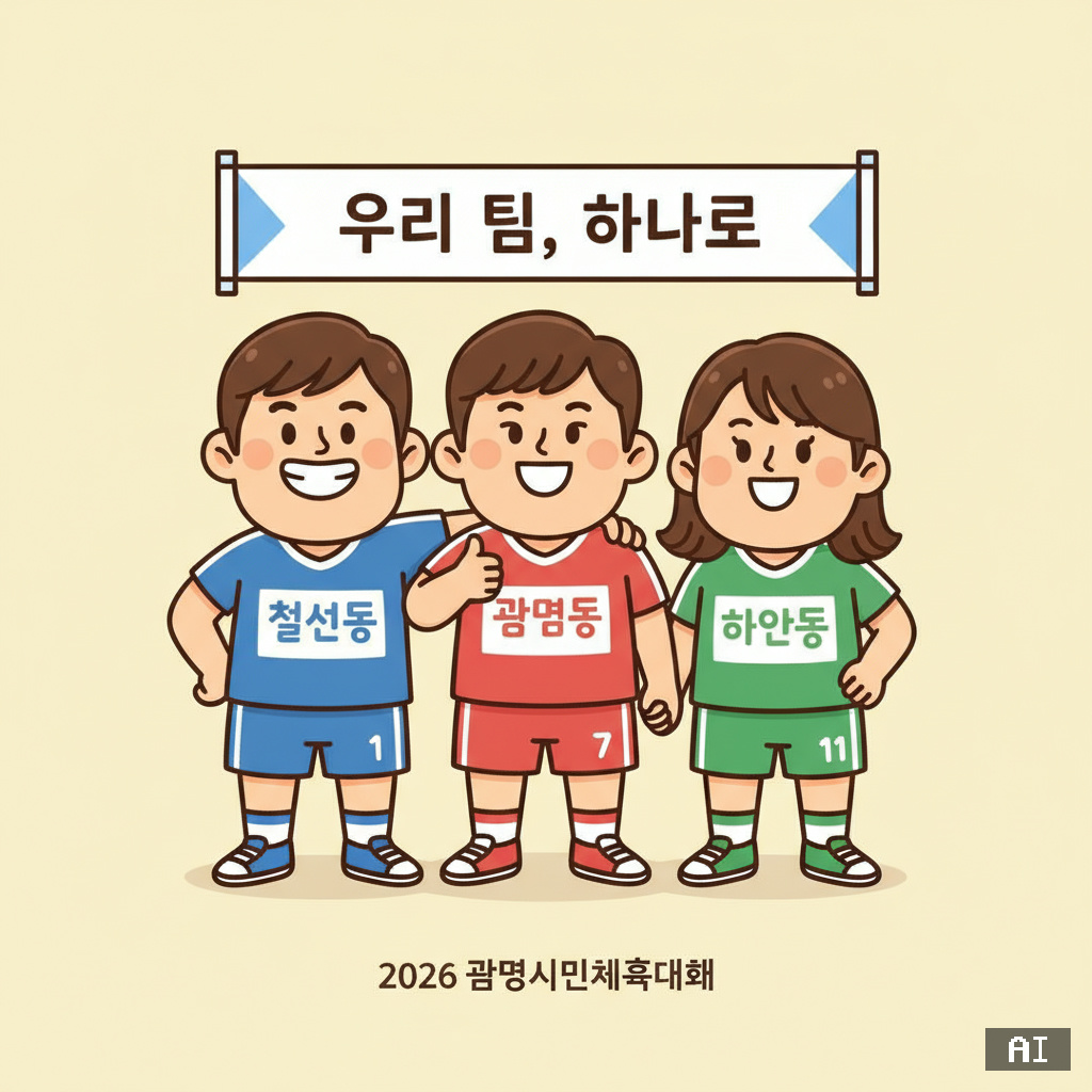 팀 유니폼 캐릭터 스타일