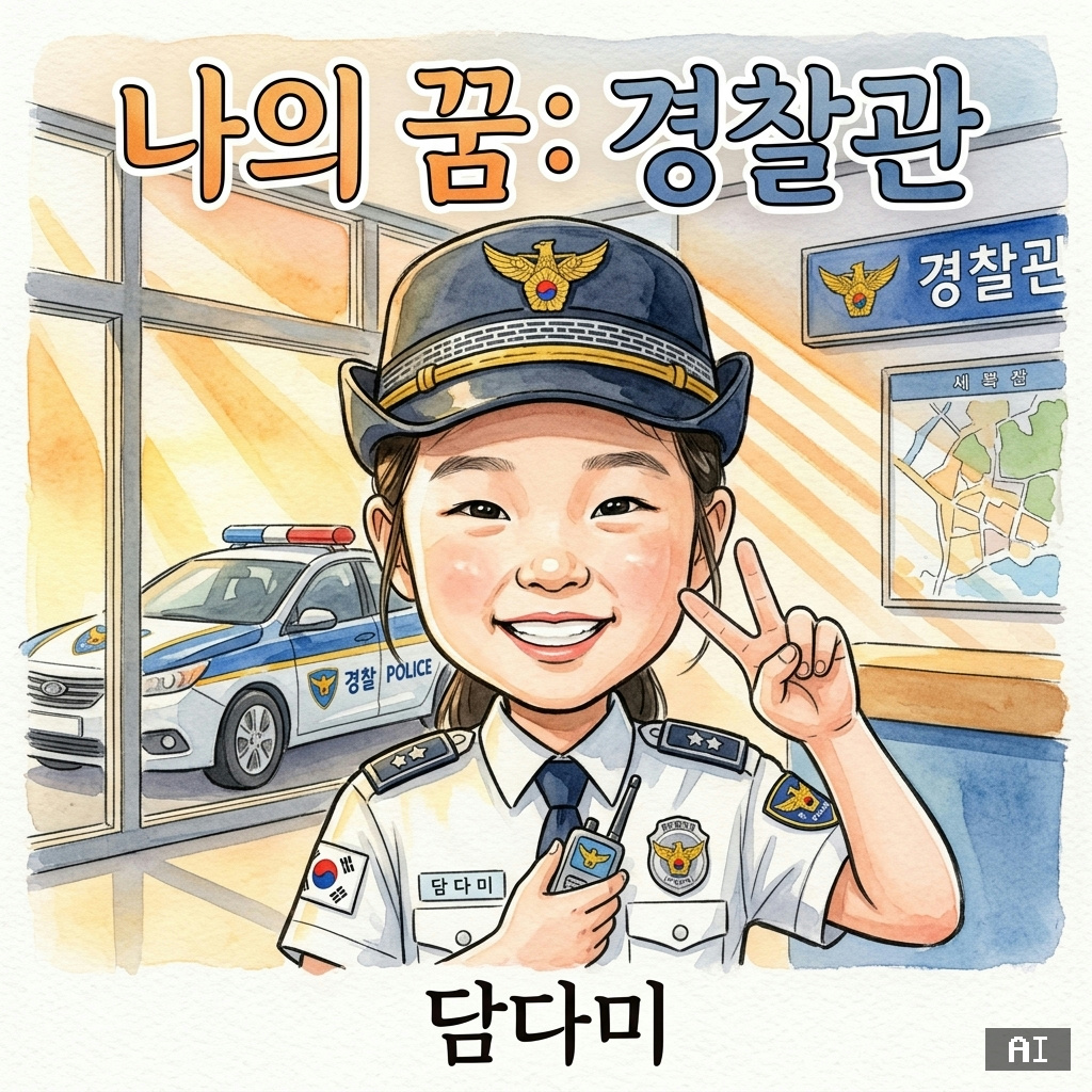 AI 생성 — 경찰관
