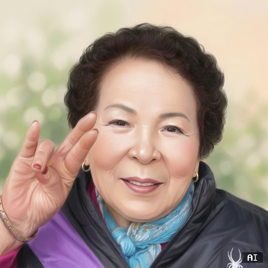 고운 파스텔 초상화